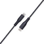 CASETiFY Powerthru USB-C to Lightning Cable (2m/6.6ft) - Black