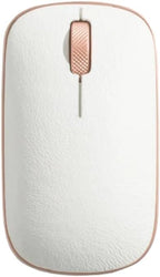 Azio Retro Classic Bluetooth Mouse (Posh) - Wireless, Genuine Leather Topped with Pixart Precision Tracker