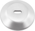 Security Lock Plate Self-Adhesive Plate with Lock Slot for Cables to Lock Down Laptops, Mac Book, Tablets, iPad, or Other Computer (Silver)
