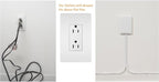 Sleek Socket Original & Patented Ultra-Thin Outlet Concealer with Cord Concealer Kit, Flat Extension Cord with Multi Outlets Power Strip, Ideal for Home Improvement, Hide Bulky and Messy Cords