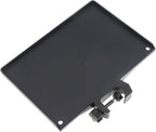 RTNLIT Microphone Stand Tray, Clamp On Firm Rack Tray Holder with 4.5 Pound Weight Capacity Adjustable Mic Stand Shelf for Live Streaming, Stage, Music Sheet, Karaoke, Recording, Podcast (7.9" × 5.5")