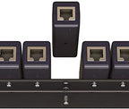 Ethernet Surge Protector 19" RackMount (16 Port) PoE+ Gigabit (Server Rack Mount 1U) -Gas Discharge Tube -RJ45 Lightning Suppressor -LAN Network CAT5/CAT6 Thunder Arrestor GbE 1000 Mbps -Tupavco TP316