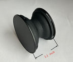 3 Pack Fashionable Clear Glitter Expandible Collapsible Moblile Phone Grip Stand Holder for Smartphones and Tablets Cell Phone Accessory- 2 (Mix Colorful Glitter Silvery Purple)