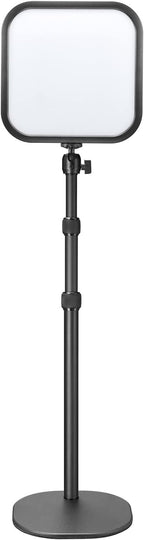 Godox ES30 Key Light, 2250Lumens Desk Light for Streaming with Extendable Desk Stand, 0-100% Brightness & 2800-6500k Color Temperature APP Control, Soft Light Panel for Streaming, Zoom Calls, YouTube