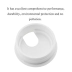 HAHIYO 2Pcs 1.77Inch/45mm White ABS Plastic U-Shaped Desk Grommet Wire Grommet Cable Management Cord Hole Cover Desk Wire Hole Insert Wire Organizer for Computer Office Home School Equipment Systems