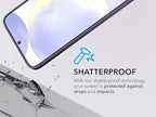 Deppa |2 Pack| Anti-Blue Light Screen Protector for iPhone 14 Pro (6.1')| Scratch Resistant Tempered Glass | 3D Edge to Edge Coverage | Easy Installation Kit | Eye Safeguard TÜV Certified