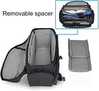 CADeN Camera Bag Case Shoulder Messenger Bag with Tripod Holder Compatible for Nikon, Canon, Sony, DSLR SLR Mirrorless Cameras Waterproof (Black, Small)