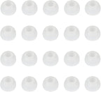 Silicone Earbud Tips Replacement Ear Tips for in- Ear Headphones Earbud Rubber Tips Eartips, 10 Pairs Large