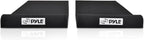 Pyle Sound Dampening Speaker Riser Foam - Audio Acoustic Noise Isolation Platform Pads Recoil Stabilizer For Studio Monitor, Subwoofer, Loud Speakers - Pyle PSI03 - Pack of 2,Black