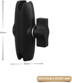 Strg Tablet Mount with Drill Round Base Mount for All 6" iPad/Samsung Tablets, Spring-Loaded Tablet Holder Great for Cars, Commercial Vehicles, Trucks, and Wall Mounting etc