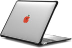 CASETiFY Impact MacBook Air 13" (M1/Intel) Case [Cushioned Impact Corners/Scratch-Resistant/Anti-Slip Grip] - Apple MacBook Case - Clear Black