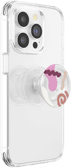 PopSockets Plant-Based Phone Grip with Expanding Kickstand, Adhesive Grip, Eco-Friendly - Memphis Mod