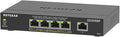 NETGEAR 5 Port PoE Gigabit Ethernet Easy Smart Managed Essentials Switch (GS305EP) - with 4 x PoE+ @ 63W, Desktop or Wall Mount