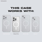 PopSockets iPhone 15 Pro Case with Phone Grip and Slide Compatible with MagSafe, Phone Case for iPhone 15 Pro, Wireless Charging Compatible - French Navy