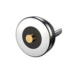 360°Rotating Magnetic Phone Cable Adapter Connector Tips Head for I(9 Pack)