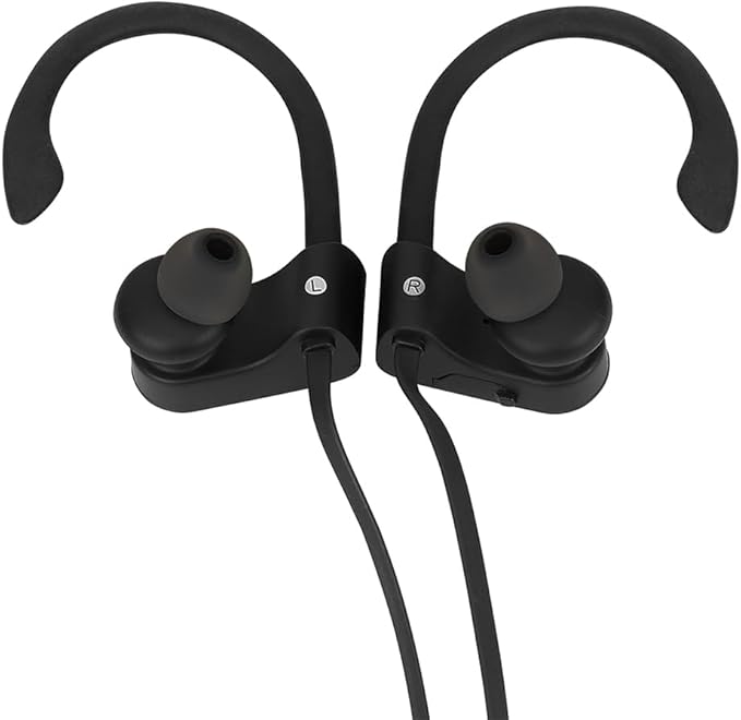 Earbud Tips Replacement Earbud Tips Ear Bud Replacement Pieces Silicone Soft and Comfortable Fit for Inner Hole from 3.8mm - 5.1mm Earphones 9 Pairs S/M/L Gray-Black