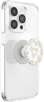 PopSockets Plant-Based Phone Grip with Expanding Kickstand, Adhesive Grip, Eco-Friendly - He Loves Me Not