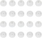 Silicone Earbud Tips Replacement Ear Tips for in- Ear Headphones Earbud Rubber Tips Eartips, 10 Pairs Large