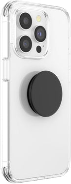 PopSockets Phone Grip with Expanding Kickstand, Adhesive Grip - Black