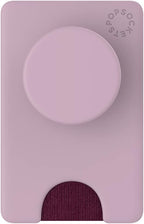 PopSockets Phone Wallet with Expanding Kickstand, Phone Card Holder - Blush Pink