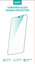 ESR Full-Coverage Tempered-Glass Compatible for iPhone 11 Screen Protector/iPhone XR Screen Protector [2-Pack] [Easy Installation Frame] [3D Curved Edges] for iPhone 11, iPhone XR