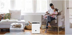 Frigidaire 60-Pint Portable Dehumidifier with Built-In Pump for Large Rooms & Basements, Custom Humidity Control, Auto Shut Off, White