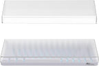 GEEKRIA 65% Keyboard Dust Cover, Acrylic Dust Cover for 68 Key Computer Mechanical Keyboard, Compatible with RK Royal KLUDGE RK68, Keychron K6, K6 Pro, Corsair K65 PRO Mini (Frosted)