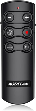 AODELAN Camera Remote Control Remote Shutter Commander for Sony ZV-E10,FX3,A1,a6100, a6400, a6600, a7C, a7 III, a7R III, a7R IV, a9, a9 II, DSC-RX0 II, DSC-RX100 VII, ZV-1; Replace Sony RMT-P1BT