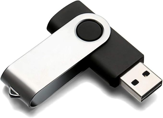 USB Flash Drive 1GB 100 Pack, Bulk USB 2.0 Flash Drives Thumb Drive Swivel Memory Stick Jump Drive Pen Drive,1 gig 100 Pieces