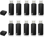 KEXIN 8GB Flash Drive Thumb Drive 50 Pack 8G USB Flash Drive Bulk Memory Stick with LED Indicator, Flash Drives Design in Snap Cap
