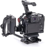 Tilta Camera Cage compatible with Panasonic GH6 Pro Kit - Black | TA-T15-B-B