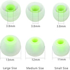 Earbud Tips Earbuds Replacement Tips Ear Tips Earbuds Eartips Eargels 9 Pairs SML