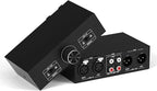 Y.D.F RCA and XLR Selector Switch Boxes, 2(1)-in-1(2)-Out RCA/XLR Speaker Switcher Selector, HiFi Balanced Stereo Audio Switcher/Converter Premium Selector Splitter Box with Volume Controller