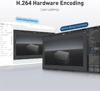 GL.iNet Comet (GL-RM1) Remote KVM Over Internet, 4K@30Hz Tailscale Support,Remote Keyboard, Video, Mouse, Install OS Via BIOS Control, Adapted KVM Switches for Home Offices,Data Center
