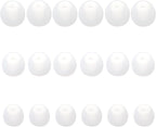 Earbud Replacement Tips Silicone Earbud Tips Ear Tips Fit for in-Ear Headphones (Inner Hole 3.8mm -5.1mm) Earbud Rubber Tips Earbud Covers 9 Pairs