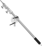 Heavy Duty Extension Boom Arm Bar for Photography C Stand and Light Stand,Adjustable 3.6-8.2ft Crossbar Holding Arm with Sand Bag for Softbox,Studio Strobe,Monolight,LED Video Light,Reflector ect.