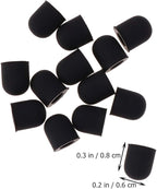 15pcs Pen Tip Case Silicone Stylus Tip Pen Tip Cover Touch Screen Stylus Tip