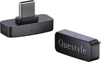 QCC Dongle Pro USB-C Bluetooth Adapter, Bluetooth 5.4 Audio Adapter with LDAC,aptX Lossless&aptX-Adaptive,Low Latency Wireless Lossless Transmitter to Connect Wireless Headphones & Earbuds