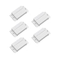 Magnetic Reed Switch NC NO COM Surface Mount Wired Door Window Contact Sensor with Cover for Home Security and Burglar Alarm Systems MC-31 5pcs