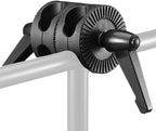 Dual Head Grip Swivel Clamp Head Holder Bracket Compatible for Photography Studio flash Reflector Boom