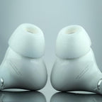Comply TrueGrip MAX | Premium Memory Foam Replacement Earbud Tips for Apple AirPods Pro 1 & 2 | Long Lasting Comfort, Extreme Durability, Secure Fit, Superior Noise Isolation| White (Medium) (1 Pair)