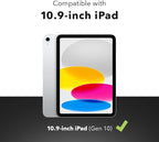 ZAGG Pro Keys Detachable Case and Wireless Keyboard for Apple iPad 11" (A16)/ 10.9 10th GEN, Multi-Device Bluetooth Pairing, Backlit Keyboard, Apple Pencil Holder, 6.6ft Drop Protection, Lightweight