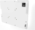 TABcare Anti-Theft Acrylic VESA Enclosure for Apple iPad Pro 13" 2024 with Free Wall Mount Kit & 90-Degree Angle USB C Cable (iPad Pro 13" 2024, White)