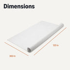 Amazon Basics Plant Covers, 10x30ft, White, 1-Pack