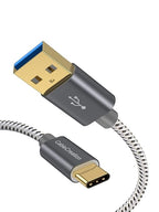 CableCreation USB A to USB C Short Cable 1FT 10Gbps, 3A Fast Charging, USB-C 3.1 Gen 2 for Carplay Android Auto, Type C Cord for iPhone 16 15 Pro SSD Galaxy MacBook Pixel iPad