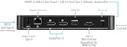 Targus DOCK430 USB-C Multi-Function DisplayPort Alt Mode Video Docking Station with 85W Power - Broad Compatibility with a Range of Hosts, Devices, Peripherals, Laptops, and Operating Systems