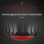HOTLINEGAMES H2 Ergonomic Keyboard Riser Laptop Notebook Stand Holder Cooler Laptop Cooling Pad (Black-Red)