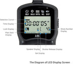 JJC Intervalometer Timer Remote Shutter Release Time Laspe for Panasonic S9 and G100D Cameras, for Long-Exposure Timer Shooting Photography