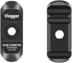 HDMI/SDI/USB-A/USB-C/Type-C Cable Clamp,Support 2~6 mm(0.07"~0.27") Diameter Cable,Compatible with Camera cage for Sony/Nikon/Canon/FUJIFILM