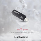 GIGASTONE V30 32GB USB 2.0 Flash Drive 5-Pack, Capless Retractable Design Pen Drive, Carbon Fiber Style, Reliable Performance & Durable